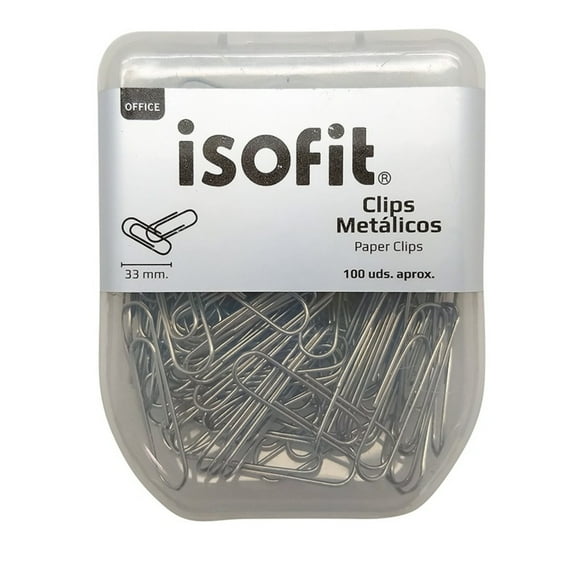 Pack X 4 Clips Dsg Metálicos 100 Und –