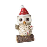 Bothyi - Escultura De Búho Navideño Con Decoración De Luz, Figura Decorativa Para Dormitorio, Oficina, Cocina, Dulces