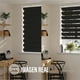 thumbnail image 4 of Cortina Roller Duo Zebra Día Y Noche Negro 120 X 250 Cm Sunfree, 4 of 9