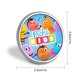 thumbnail image 2 of Bichikids theme Round Button Badge Premium Metal Construction Ideal For High end Events 2 8 Cm, 2 of 6