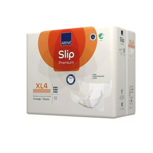 Abena - Pañal De Adulto Slip Xl4, 12 Unidades