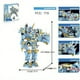 thumbnail image 5 of Building Blocks Puzzle Assembly Combined Robot Machine Dinosaur King Kong Children's Boys Toys, 5 of 5