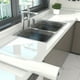 thumbnail image 1 of 1pc Marble Wallpaper, Waterproof Oil-proof Heat Resistant Peel And Stick Contact Paper, Granite Countertop Paper, Kitchen Bathroom Backdrop Table Desk Wall Desk Appliance Furniture Sticker, Renovatio, 1 of 5