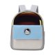 thumbnail image 4 of Cómoda Mochila Transportadora Para Perros, Jaula, Bandolera, Azul Claro, 4 of 5