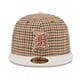 thumbnail image 1 of Jockey Gorro New Era 59FIFTY Detroit Tigers MLB Houndstooth Open Café, 1 of 6