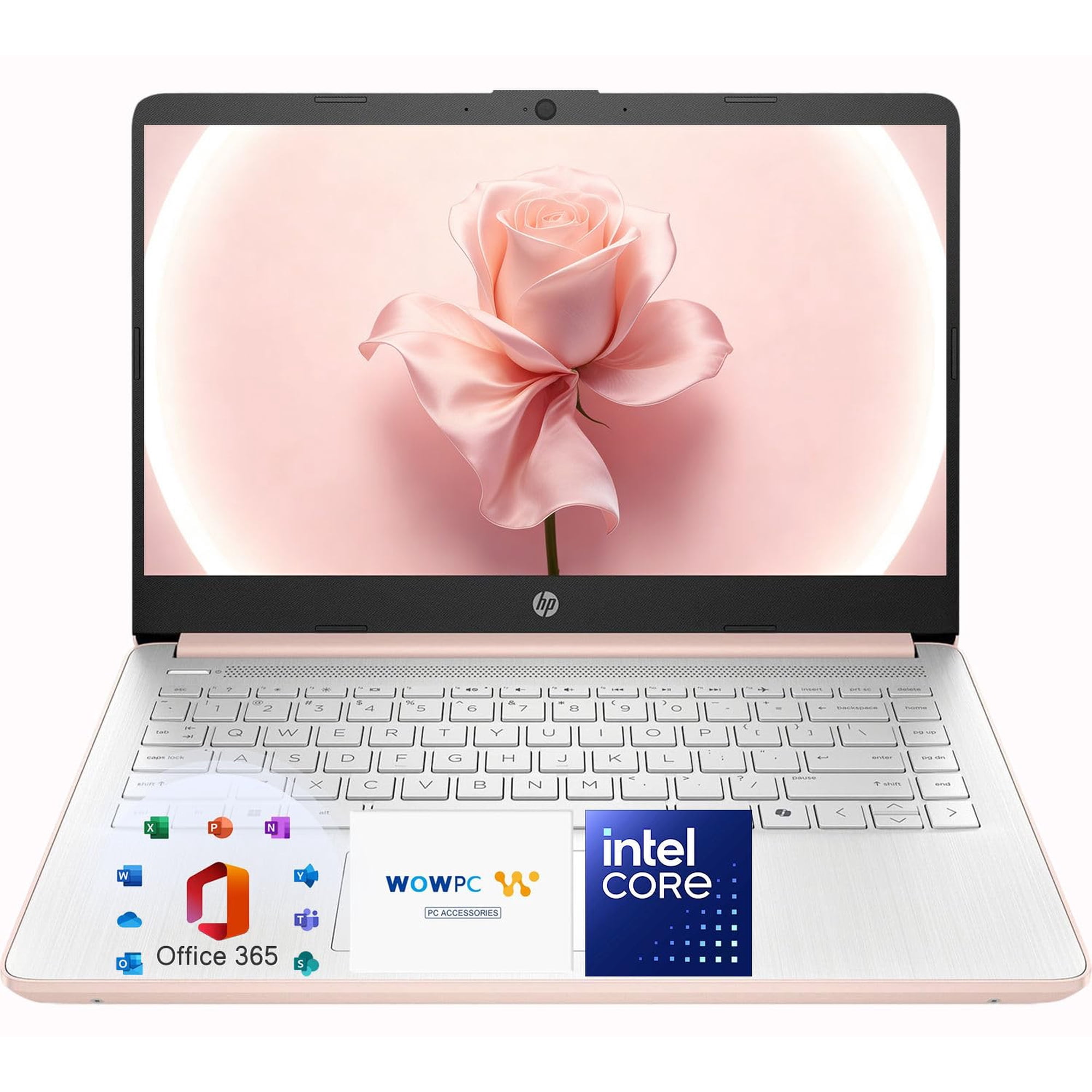 Laptop Hp De 14 Pulgadas, Intel De Doble Núcleo, 8 Gb De Ram, 128 Gb, Ssd