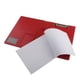 thumbnail image 2 of Carpeta De Archivos Organizador De Papel Soporte Para Documentos Bloc De Notas Cuero De PU Rojo, 2 of 5
