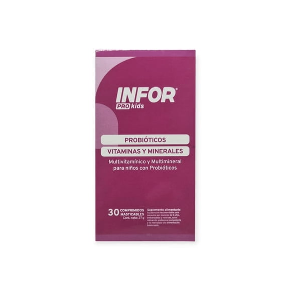 INFOR PRO KIDS PROB. VITA Y MIN 30 COMP
