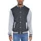 thumbnail image 1 of Chaqueta Varsity Saronite Lana Polar Negro/Gris Mujer, 1 of 3