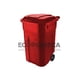thumbnail image 3 of Contenedor de Basura de 120 Lts Rojo, 3 of 3