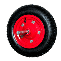 Delta Force - Rueda De Carretilla Inflable Con Pasador 350X8