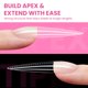 thumbnail image 5 of Tips de uñas Beetles Gel Polish XL Stiletto - 160 piezas, 5 of 7