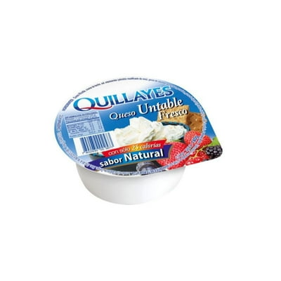 Queso Crema Untable Fresco Sabor Natural 140 G Quillayes