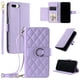 thumbnail image 1 of Funda tipo billetera FOXDOCK para iPhone 8 Plus – Tapa abatible con correa para mujer, 1 of 5