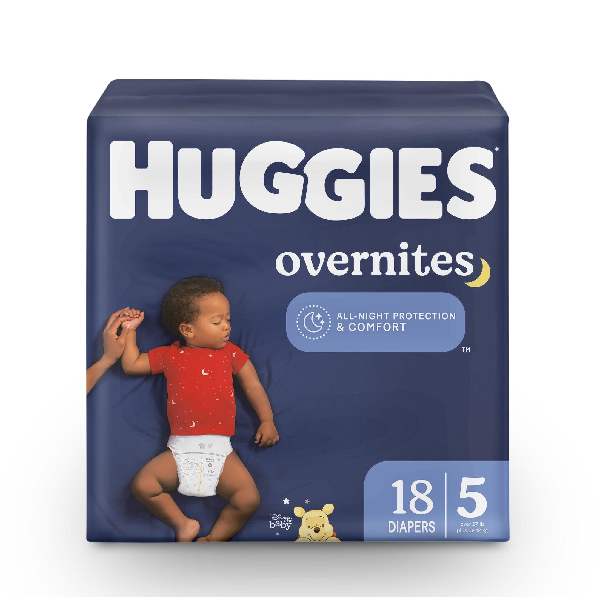Pañales Nocturnos Overnites Xxg/5 18 Un Huggies