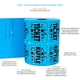 thumbnail image 2 of Boletas de rifa Tacticai 500 doble rollo azul, 2 of 5