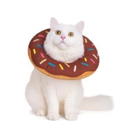 Genérico - Collar Dona Para Mascotas Anti-Lamido Talla M Cafe M