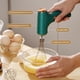 thumbnail image 2 of Mezclador de mano eléctrico Mini Turbo Mezclador de mano eléctrico, Mezclador de mano inalámbrico, Mezcladora de cocina inalámbrica con 2 accesorios de acero inoxidable para galletas, browni, 2 of 3
