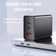 thumbnail image 4 of Cargador 150w Carga Rápida 1 USB-A y 2 USB-C, 4 of 5