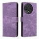 thumbnail image 1 of Funda Billetera para TCL 60 5G con Soporte - Cartera de Cuero con Ranuras Morado, 1 of 5