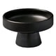 thumbnail image 1 of Set 2 Frutero Cerámica Cuenco Decorativo Bandeja Negro Jhn, 1 of 3