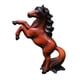 thumbnail image 5 of Estatua de Caballo, Modelo Animal, Esculturas Coleccionables, Resina, Simulación Creativa, Figura Decorativa de Caballo para Decoración de Escritorio Marrón, 5 of 5