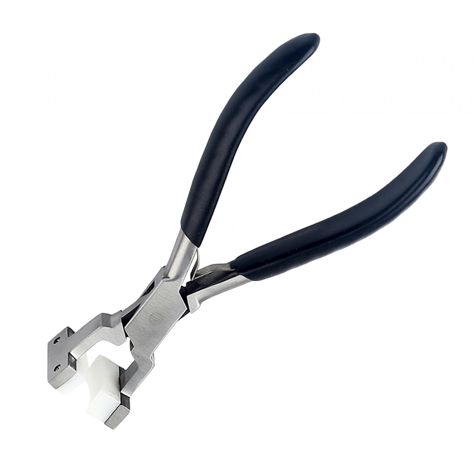 Bothyi - Alicates De Punta Plana De Nailon Doble Para Reparación De Joyas, Herramienta Para Hacer Joyas Con Cuentas, Estilo C