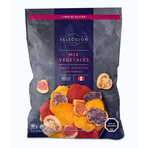 Chips Vegetales Mix Nativo, 180 g
