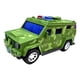 thumbnail image 1 of Alcancía auto militar con luces verde, 1 of 3