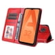 thumbnail image 5 of Funda tipo cartera FOXDOCK para Samsung Galaxy A32 5G , diseño girasol en relieve, cuero PU, cierre magnético, soporte y tarjetero, 5 of 5