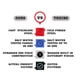thumbnail image 5 of Lug Nuts Mighty Fasteners Acorn 304 de acero inoxidable x20, 5 of 8
