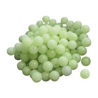 Bothyi - 100 Piezas De Cuentas Luminosas Acrílicas Redondas Para Pulsera, Fabricación De Joyas, Llavero De 4 Mm