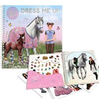 Tienda Lillifee - Dress Me Up De Miss Melody - Creando Lindos Looks De Los Jinetes Y Sus Caballos Con Muchos Stickers