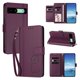 thumbnail image 2 of Funda Cartera Trébol para Google Pixel 8A con Ranuras Tarjetas y Carga Inalámbrica Violeta, 2 of 6