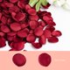 thumbnail image 2 of Pétalos de rosa de seda HongyiTime, rojo burdeos, 400 unidades, 2 of 7
