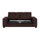 thumbnail image 4 of Sofá Cama 3 Cuerpos Mónaco Chocolate, 4 of 5