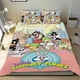 thumbnail image 1 of Bebés Looney Tunes Conjunto de sábanas temático, trío de piezas, cómodo y amigable con la piel, diseño único, regalo de decoración para el hogar para familiares, amigos y fans,135cm *200cm, 1 of 6