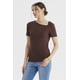 thumbnail image 2 of Polera Mujer Ajustado Chocolate- ll, 2 of 4