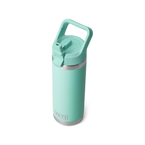 Botella De Agua Yeti Rambler De 530 Ml Con Aislamiento Al Vacío Seafoam