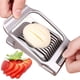 thumbnail image 1 of Cortador de huevos codoule para huevos duros de acero inoxidable, 1 of 6
