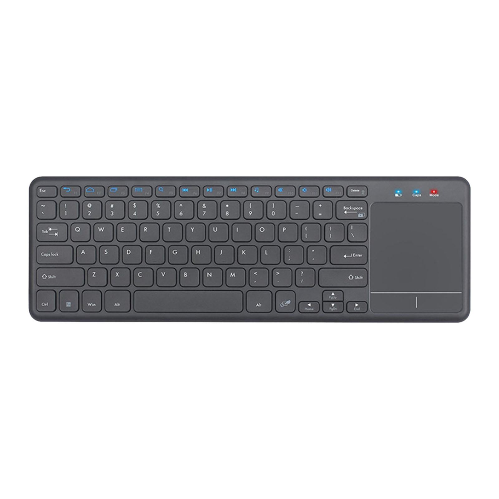 Magideal - Teclado Portátil Con Trackpad Integrado, Elegante, Duradero, Delgado, Teclado Táctil Kaypad De 78 Teclas Para Tableta, Portátil, Windows Inteligente