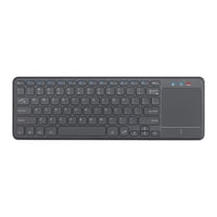 Magideal - Teclado Portátil Con Trackpad Integrado, Elegante, Duradero, Delgado, Teclado Táctil Kaypad De 78 Teclas Para Tableta, Portátil, Windows Inteligente