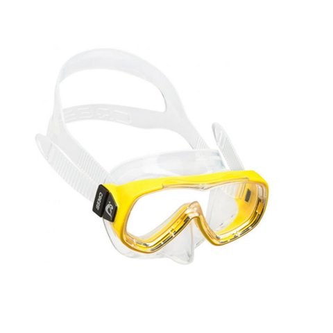 Cressi - Mascara De Buceo Piumetta Amarilla