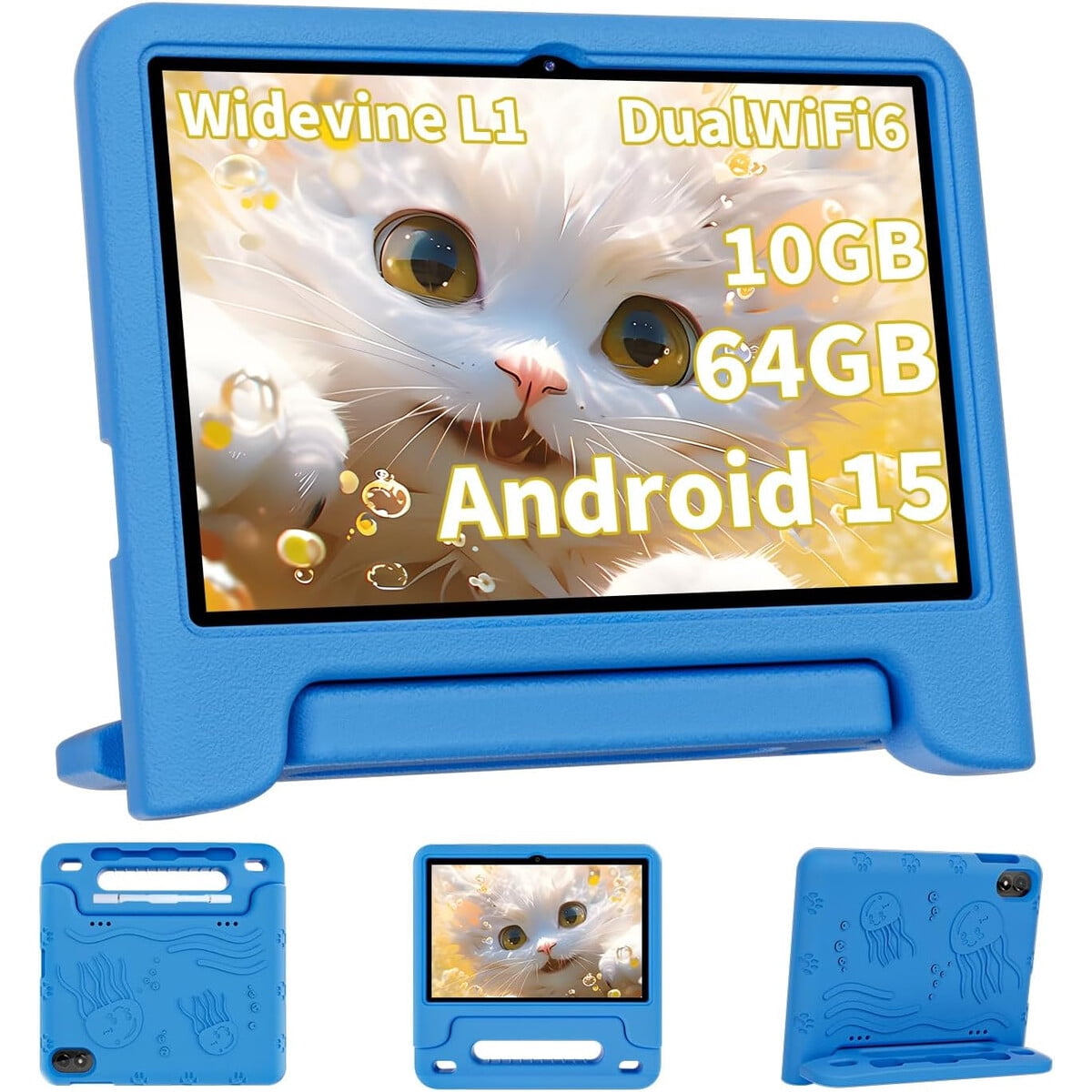 Tablet Colorroom Android 15 10.1 10gb 64gb Niaos Azul