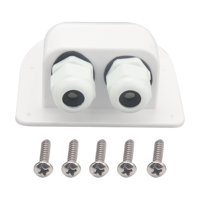 Ioensy - Conector De Placa De Entrada De Cable Solar A Prueba De Agua Para Proyecto De Panel Solar