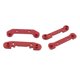 thumbnail image 2 of 4x Piezas De Coche RC Con Brazo Oscilante Reforzado Para 1:12 Wltoys 124018 124019 Rojo, 2 of 5