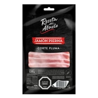 Jamón Pierna De Cerdo Corte Pluma Tradicional 125 G Receta Del Abuelo