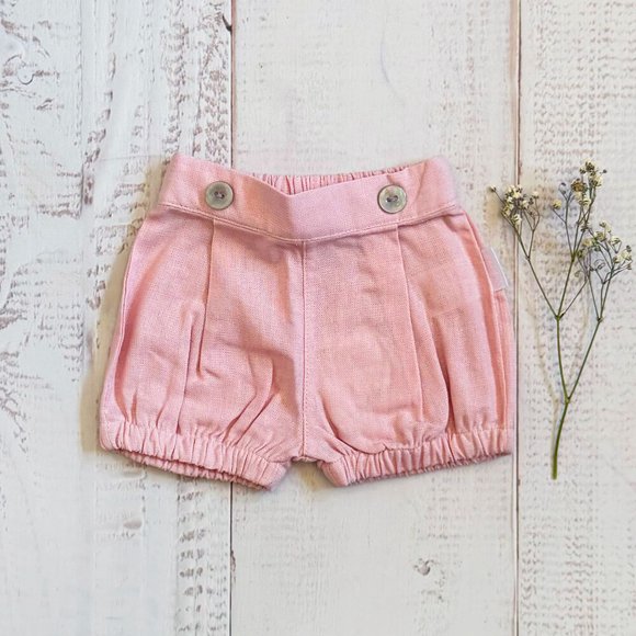 Short Bombacho Pau Palo Rosa - Talla 1/3 MESES