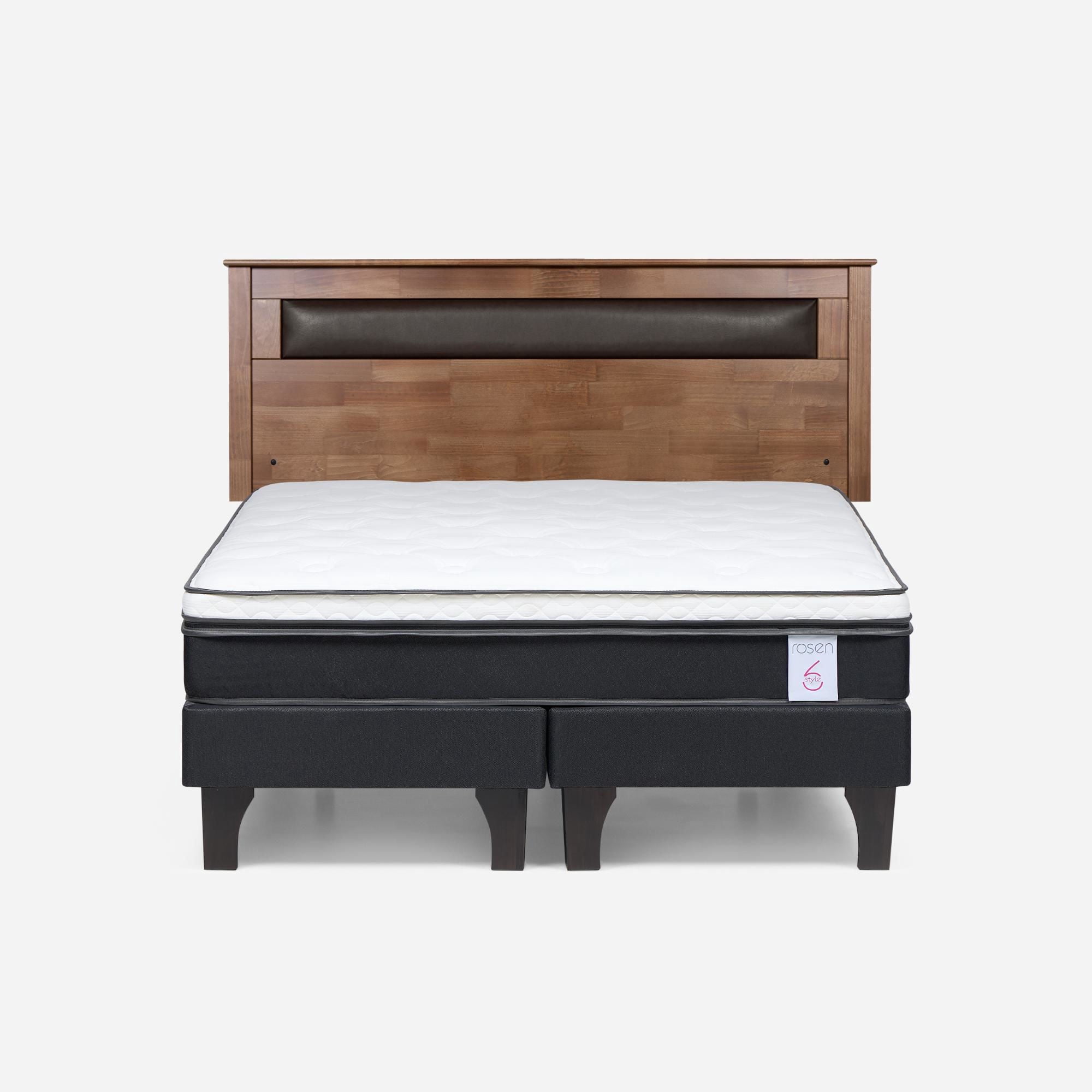 Rosen - Cama Europea New Style 6 2 Plaza Base Dividida