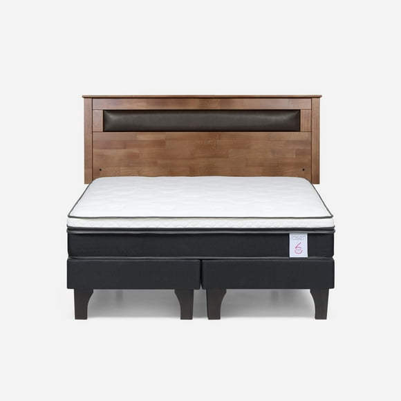 Cama Europea New Style 6 2 plaza Base Dividida
